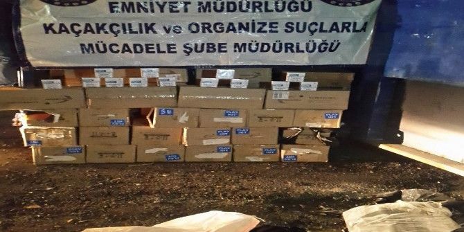 Batman’da 45 Bin Paket Kaçak Sigara Ele Geçirildi