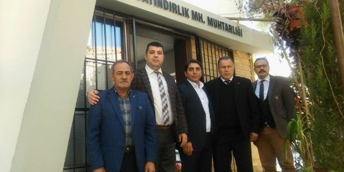 Muhtarların Sorunlarını Dinliyorlar