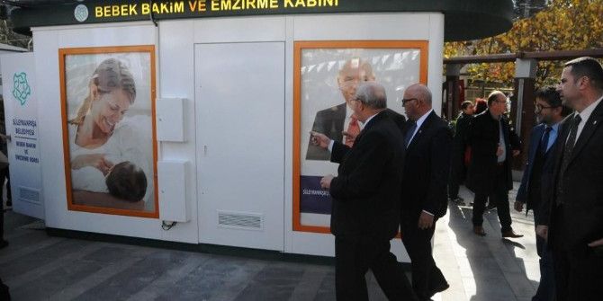 Tekirdağ’da Bebek Bakım Ve Emzirme Kabinleri Hizmete Başladı