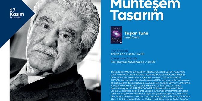 Yazar Taşkın Tuna Sevenleri İle Buluşacak