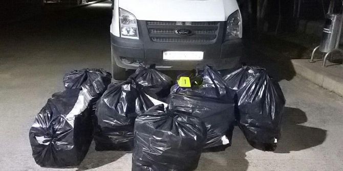 Bingöl’de 5 Bin Paket Kaçak Sigara Ele Geçirildi