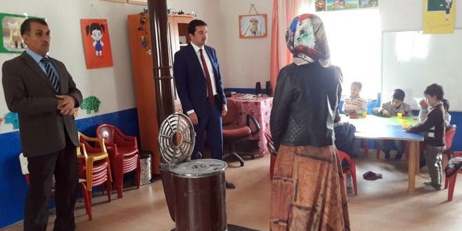 Adilcevaz Kaymakamı Evlice Köy Okullarını Ziyaret Etti