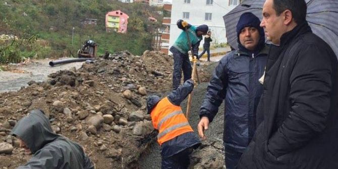 Giresun’da Son 48 Saatte Metrekareye 95 Kg Yağış Düştü