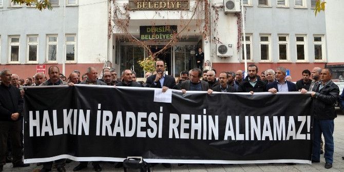 Tunceli’de Gözaltı Protestosu