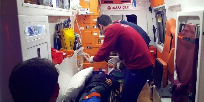 İşe Giderken Otomobil Çarpıp Kaçtı