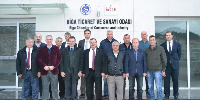Biga Ticaret Borsası’ndan Biga Tso’ya Ziyaret