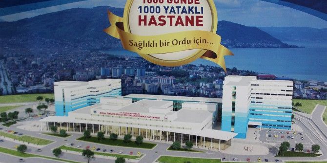 ‘1000 Günde 1000 Yataklı Hastane’ Kampanyası