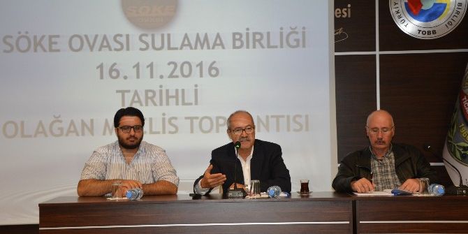 Söke Ovası Sulama Birliği’nin 2017 Bütçesi 14 Milyon Tl