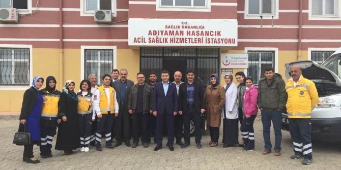 Barutçu Hastane Ve 112 Çalışanlarıyla Bir Araya Geldi
