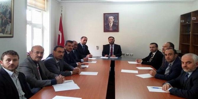 İlçe Müftüleri Toplantısı Kemaliye’de Yapıldı