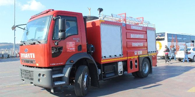 Umurbey’e Yeni İtfaiye Aracı