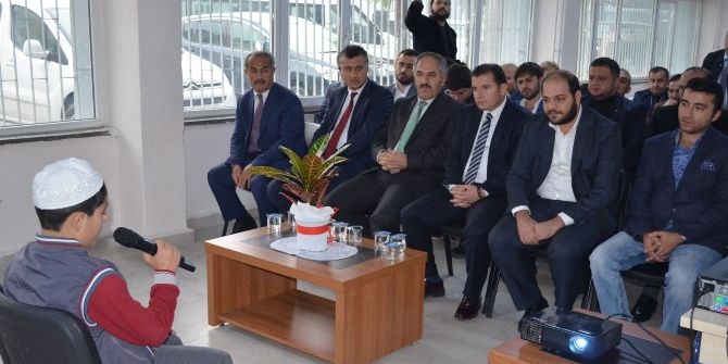 Bafra’da Şehit Mehmet Güder Kütüphanesi Açıldı