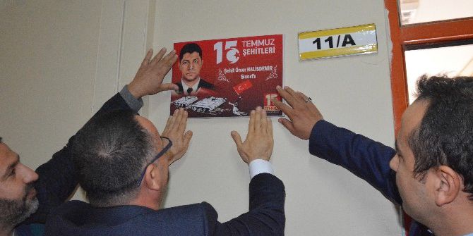 15 Temmuz Şehitlerinin İsimleri Sınıflarda Yaşayacak