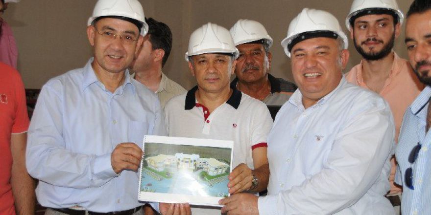 Alkü Rektörü Pınarbaşı Altso Turizm Meslek Yüksekokulu İnşaatını İnceledi