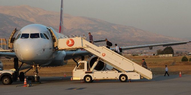 Kahramanmaraş’ta Uçuşlara Yağmur Engeli