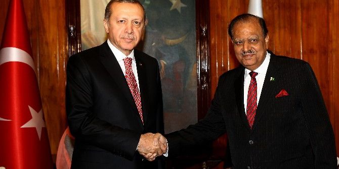 Cumhurbaşkanı Erdoğan, Pakistan Cumhurbaşkanı Hüseyin İle Görüştü