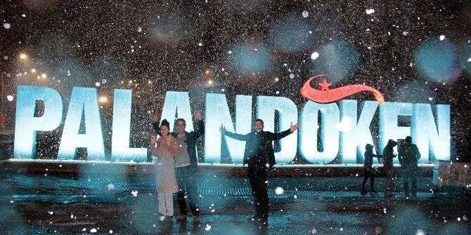 Erzurum’da Kar Yağışı