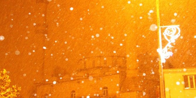 Ardahan’da Vatandaşların Kar Keyfi