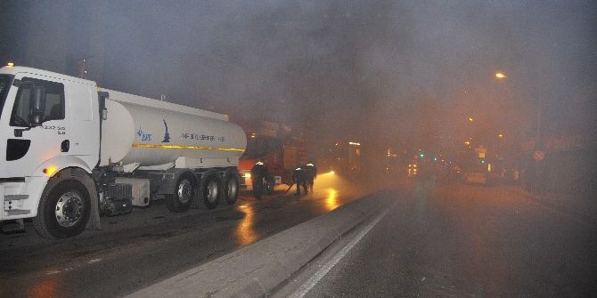 Yangına Uykuda Yakalanan Aile Küçük Çocuklarını Son Anda Kurtardı