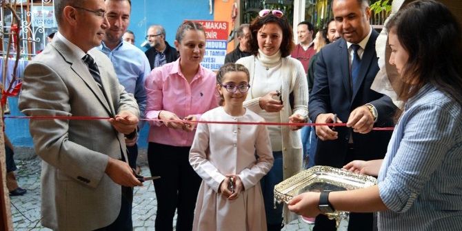 10 Yaşındaki Elif Dağdeviren’in Açtığı Sergiye İlgi Yoğun Oldu