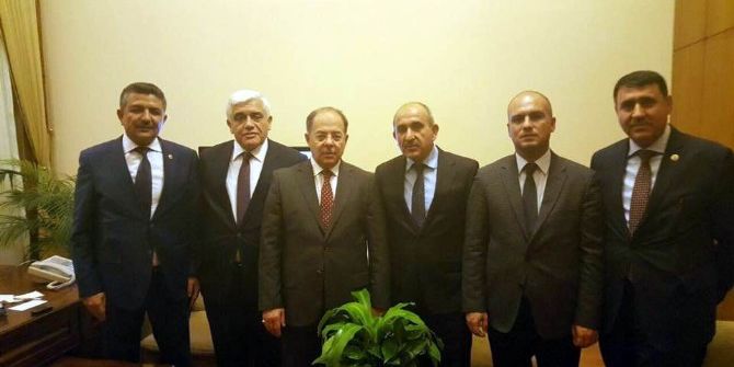 Kilis Heyeti Sağlık Bakanı Akdağ’dan Sağlık Yatırımları İçin Destek İstedi