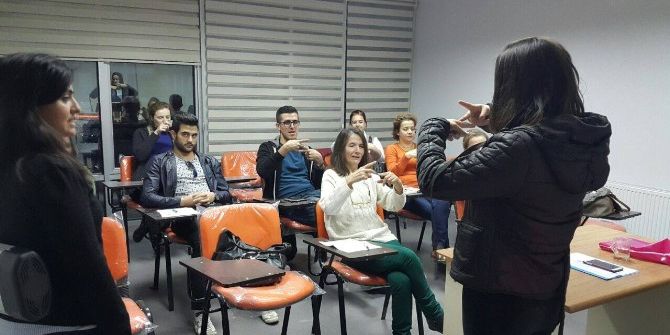 Marmaraereğlisi’nde İşaret Dili Kursu Açıldı