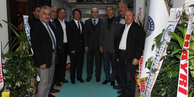 Kamu-sen, İl Emniyet Müdürü Artunay’ı Ziyaret Etti