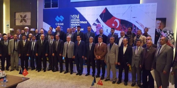 Yeni Anayasa Ve Perspektifinde Sendikal Haklar Semineri’ne Hak-iş’ten Büyük Katılım