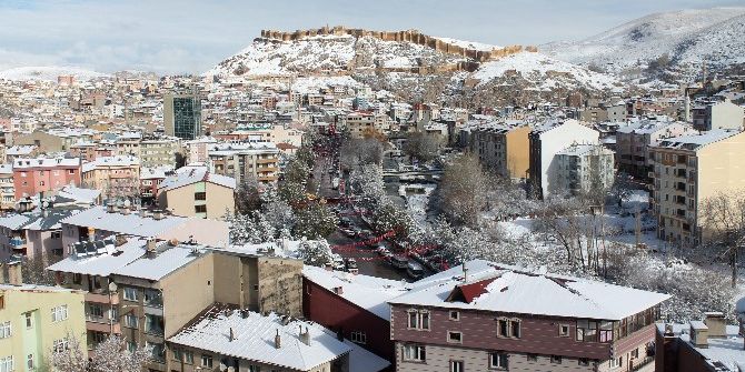 Bayburt Beyaza Büründü