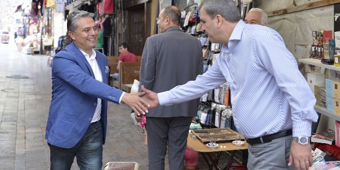 Başkan Uysal, Kaleiçini Ziyaret Etti