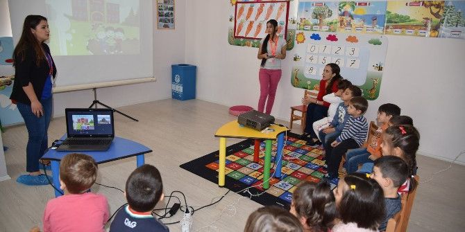 Alanya Belediyesi’nden Miniklere “Hijyen” Eğitimi