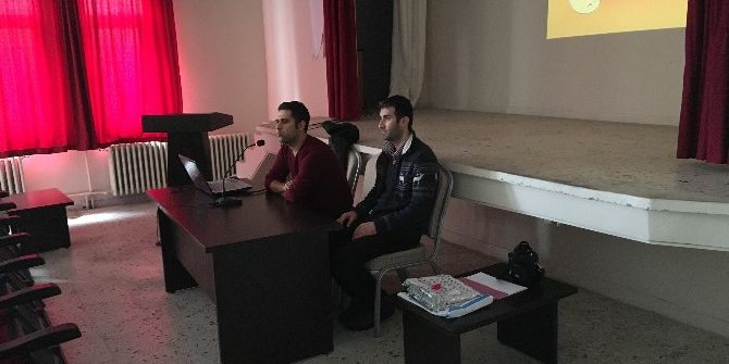 Kahta Halk Eğitim Merkezinde Öğrencilere Rehberlik Semineri Verildi