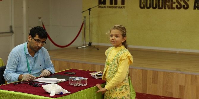 261 Suriyeli Yetime Sağlık Taraması Yapıldı