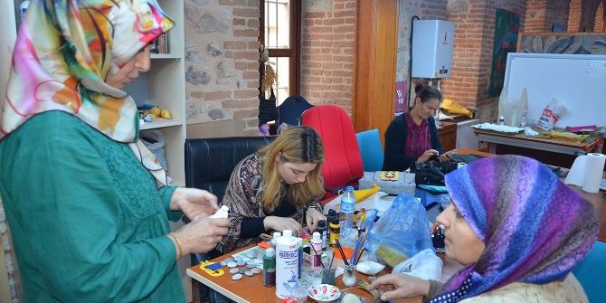 Seyitgaz’de Seymek Kursları İlgi Görüyor