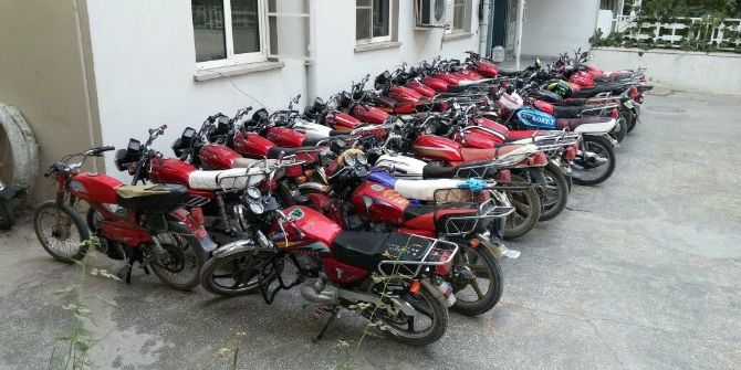 Şanlıurfa’da 66 Çalıntı Motosiklet İve Bir Otomobil Ele Geçirildi