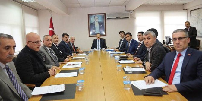 Muş’ta ’Küsi Planlama Ve Geliştirme Kurulu’ Toplantısı