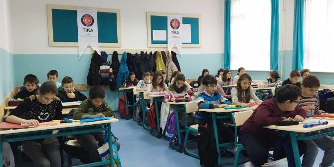 Tika’dan Kosova’daki Okula Tadilat Ve Donanım Desteği
