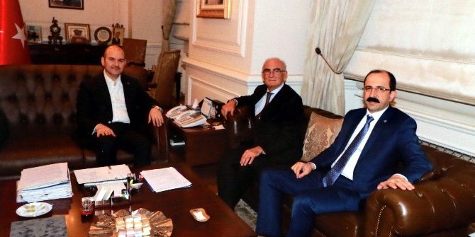 Göksel Ve Yılmaz, Bakan Soylu İle Görüştü