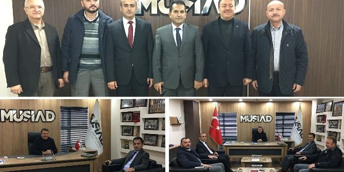 Emniyet Müdürü Deniz Müsiad’ı Ziyaret Etti