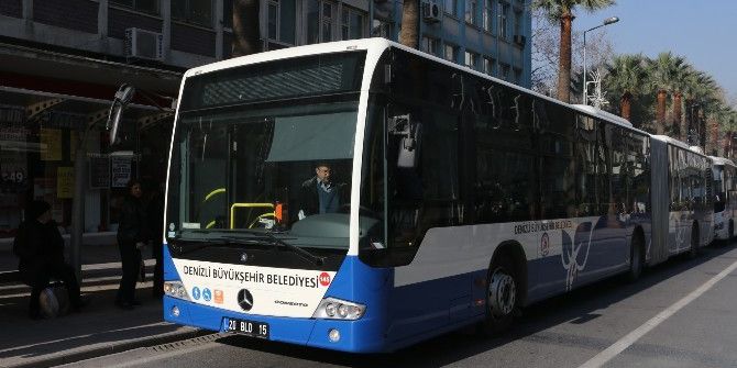 Denizli’de Kpss’ye Gireceklere Otobüsler Ücretsiz
