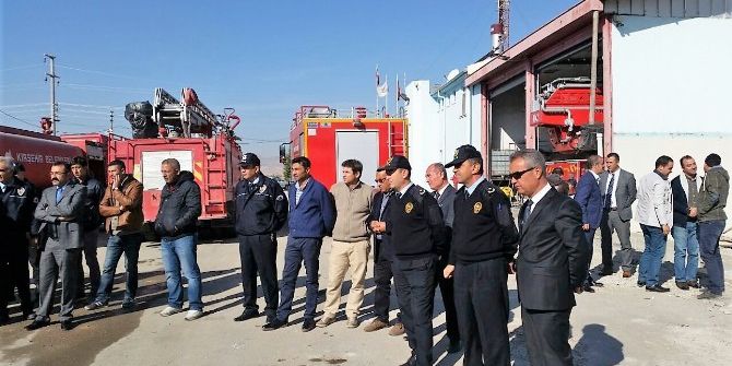İtfaiye Müdürlüğü’nde Hizmet İçi Eğitimler Devam Ediyor
