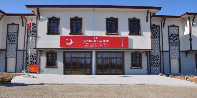 Ayvacık Geri Gönderme Merkezi Tamamlandı