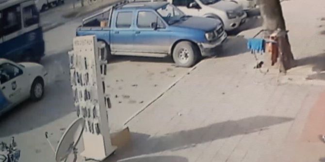 Tokat’ta Kaza Anı Kamerada