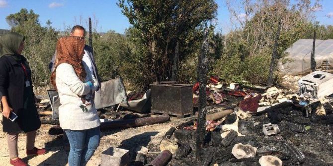 Mersin’de Yangın: 1 Ölü, 1 Yaralı