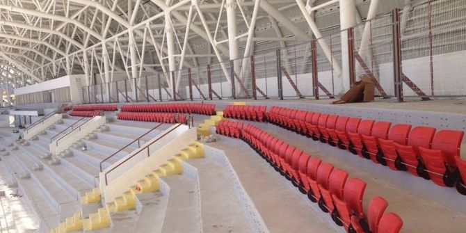 Malatya Arena Stadında Koltuk Monte Edilmesi İşlemine Başladı