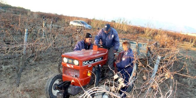 Çalınan Traktör, Bağ Arasında Bulundu