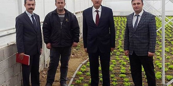 Kaymakam Atılkan, Genç Çiftçi Projelerini Yerinde İnceledi