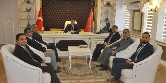 Mmo Konya Şubesi’nden Emniyet Müdürü Yaman’a Ziyaret