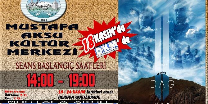 Develi Belediyesi Sinema Sezonunu Açtı