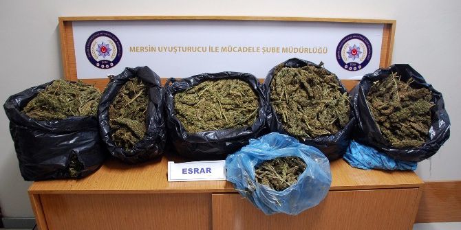 Mersin Polisinden Uyuşturucu Operasyonu